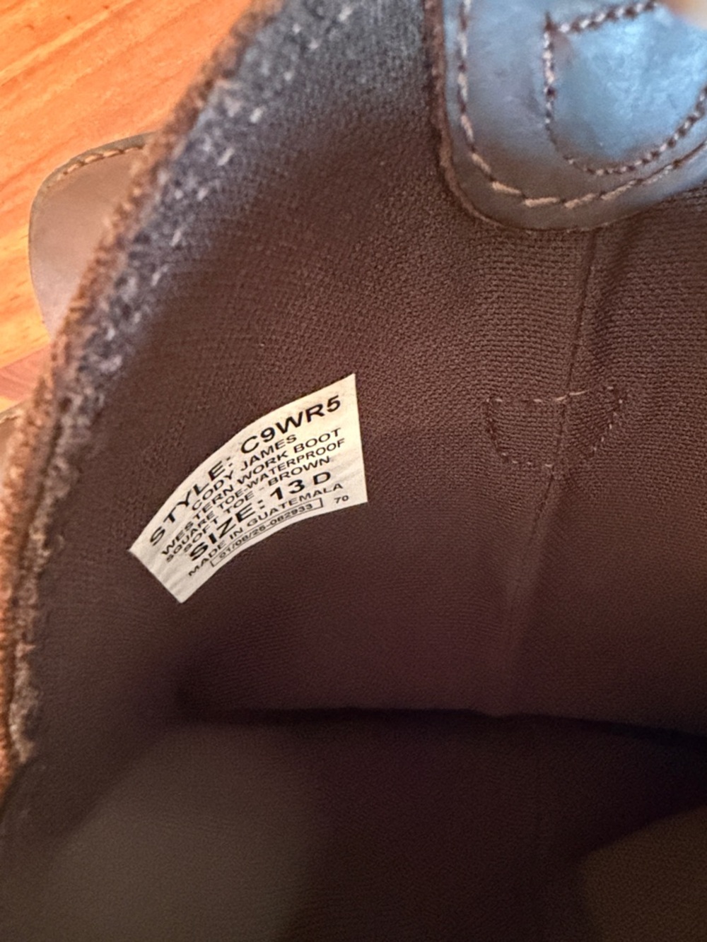 Cody James Mustang Saddle Western boot 13D - Picture 6 of 12